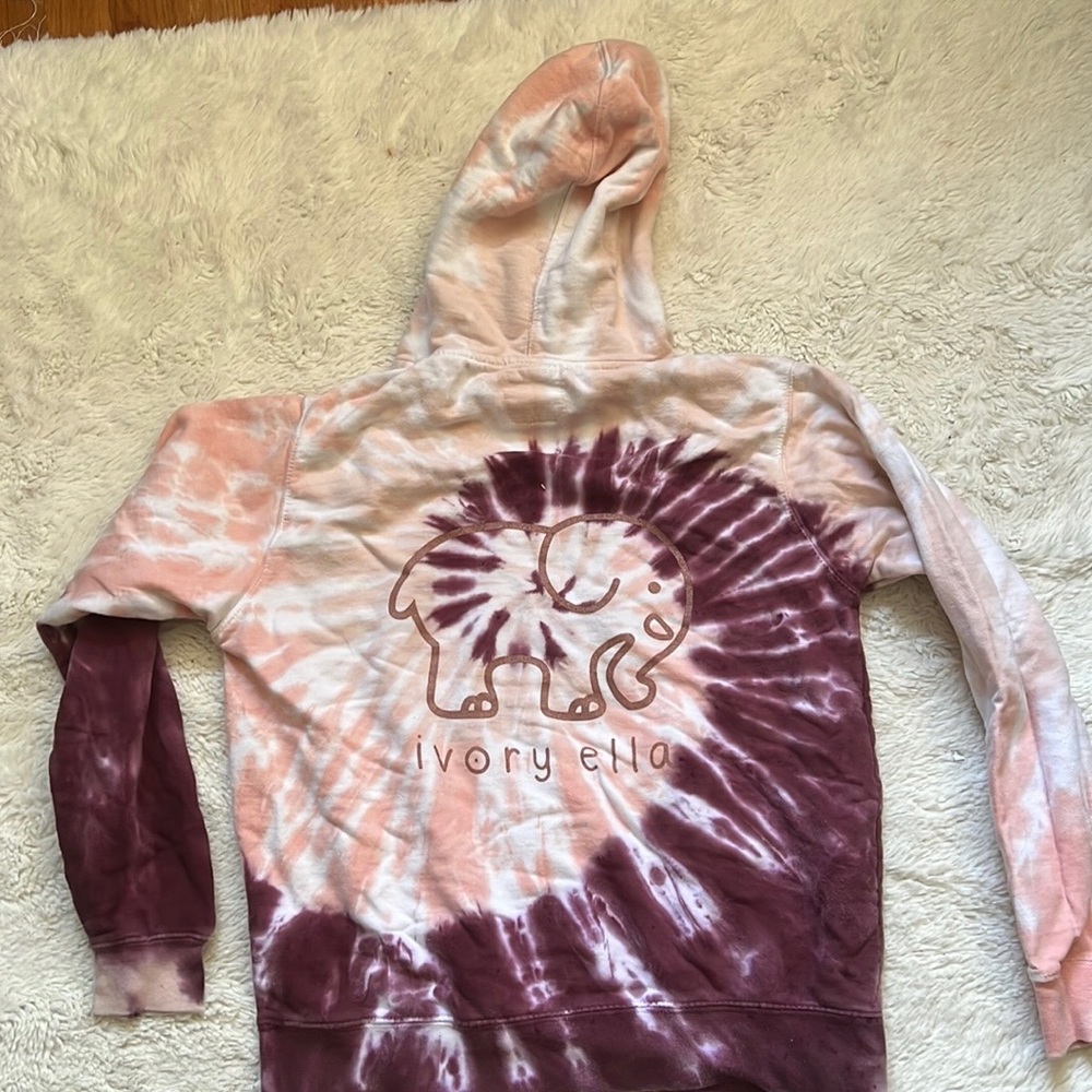 Ivory Ella tie dye sweatshirt